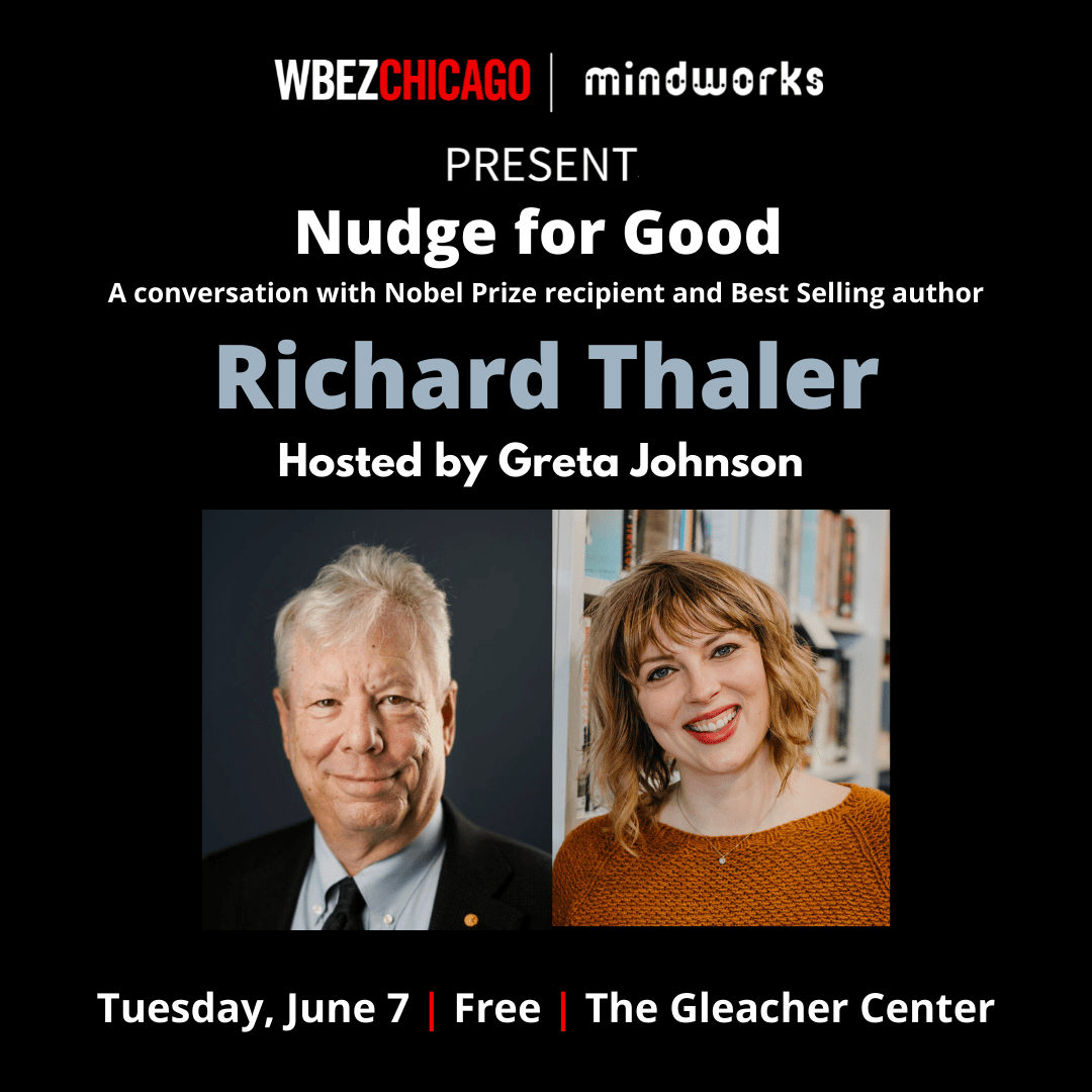 Richard Thaler and Greta Johnsen
