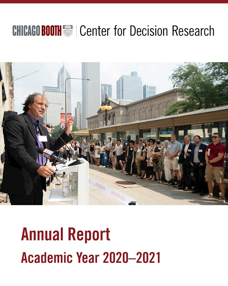 2020-2021 Center for Decision Research Annual Report