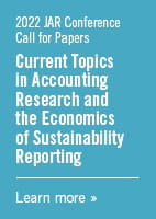 2022 Journal of Accounting Research conference call for papers