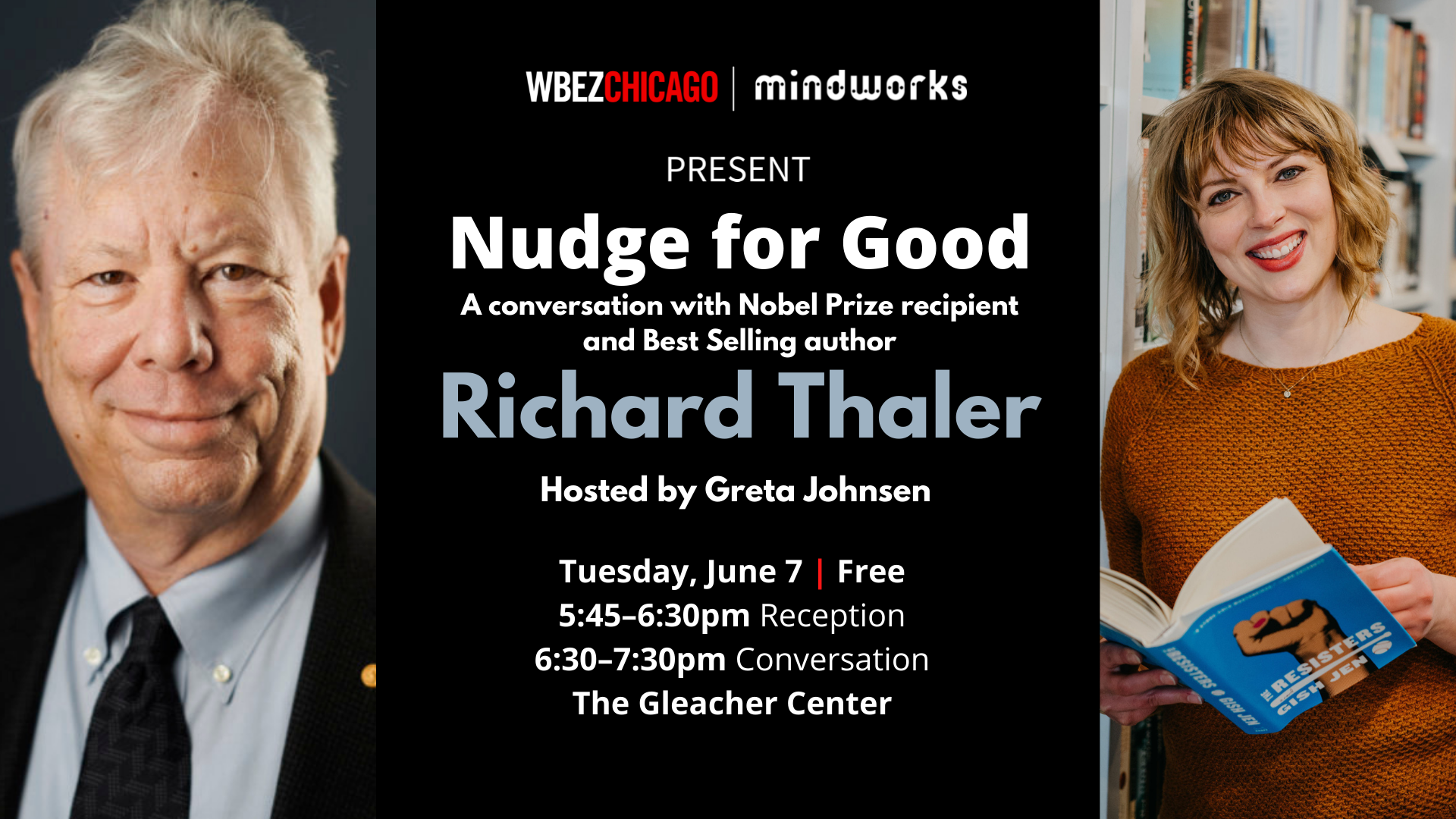 Nudge for Good: Richard Thaler in conversation with Greta Johnsen