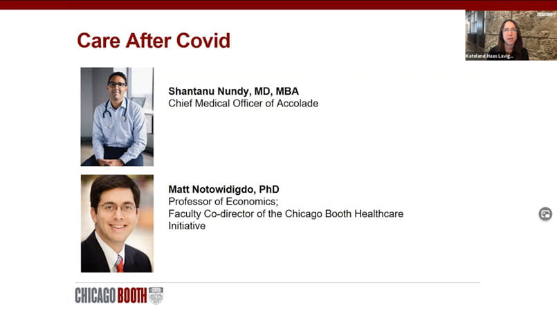 Care After Covid with Shantanu Nundy and Matthew Notowidigido video